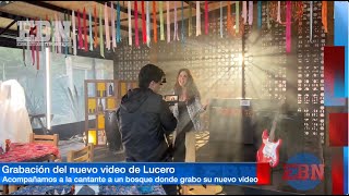 DETRÁS DE CÁMARAS 🎥 del nuevo video de Lucero quotTu vida es mi vidaquot tema de telenovela en Televisa🎶 [upl. by Hluchy]