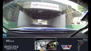 RN 1 Onboard video Monza FORD MUSTANG 0503875 [upl. by Proud]