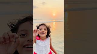 Beach date with niece  Muzhappilangad beach YouTubeShorts  GaanaampVaishak [upl. by Reinnej365]