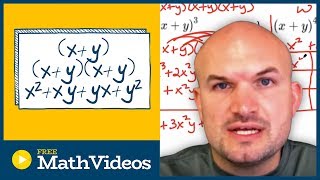 How to expand binomials by multiplying [upl. by Yssim710]