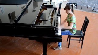 Pirates of the Caribbean  Incredible Piano Solo of Jarrod Radnich by Lidia Melisa [upl. by Aseral]