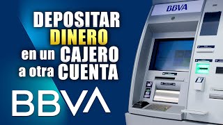 Depositar dinero de un cajero BBVA a otra cuenta Tercero Soles  Dólares [upl. by Notnroht]