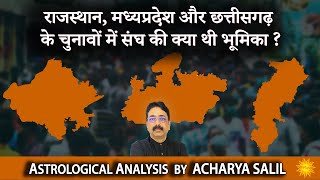 What was the role of RSS in Rajasthan MP and Chhattisgarh Elections  Acharya Salil [upl. by Cummings46]