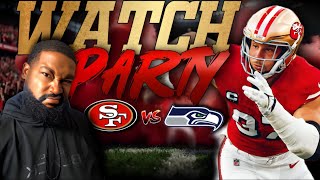 49ers vs Seahawks Showdown Live Reaction amp Commentary [upl. by Christmas868]