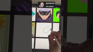 Draw my subscriber on my ipad part 6 shorts drawing procreate [upl. by Sobmalarah334]