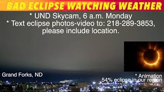 Bad Eclipse Watching Weather Around Our Region [upl. by Louie]