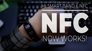 Mi Smart Band 6 NFC Global Version  Works with this CARD [upl. by Fougere]