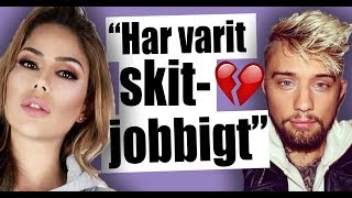 JASMINE GUSTAFSSON berättar om uppbrottet med ADRIAN MONTIN [upl. by Alejo]