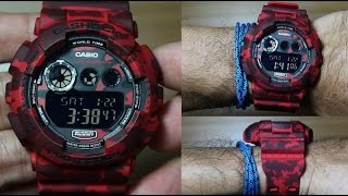 Casio Gshock GD120CM4 woodland camouflage [upl. by Angeline]