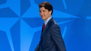 Watch Prime Minister Justin Trudeaus full remarks on Canadas defence spending at NATO summit [upl. by Lore]