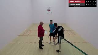 Mens Open QF Mitch Brayley vs Trevor Webb  2024 Canadian National Championships [upl. by Bolme]