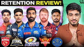 My IPL 2025 Teams Retentions Review 🤯🔥  Part 1  IPL 2025 Retention List [upl. by Giza497]