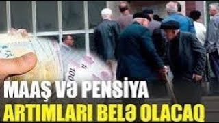 MAAŞ PENSİYA MÜAVİNƏT TƏQAÜD SOSİAL ARTIMLAR HESABLANMA QAYDASI FAİZLƏR VƏ TARİXLƏR [upl. by Wiles811]