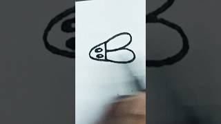 housefly drawing shorts ytshorts youtubeshorts [upl. by Salakcin299]