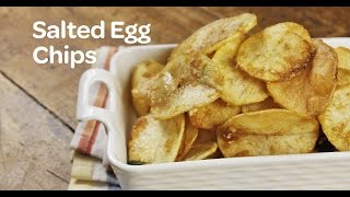 Salted Egg Chips Recipe  Yummy Ph [upl. by Acisey237]