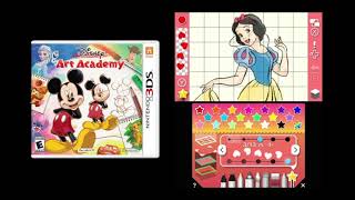 Disney Art Academy  Lessons 26  Best of 3DS OST [upl. by Petrina670]