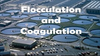 Flocculation and coagulation  floc forming and particle settling [upl. by Inej]