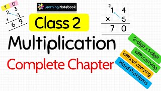 Class 2 Multiplication Complete Chapter [upl. by Tuttle]