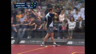 2008 Super Series Finals Amr Shabana vs Gregory Gaultier [upl. by Eerahs]