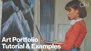 How To Create A Professional Art Portfolio StepbyStep Guide amp Examples [upl. by Inaniel490]