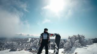 Cyprus  Troodos Mountains Snowboarding [upl. by Fuhrman989]