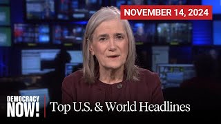 Top US amp World Headlines — November 14 2024 [upl. by Rissa]