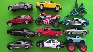 Die cast Metal Scale Color Model Welly Kinsmart MaistoSedan SUV Sports Big Car 4x4 Motorcycle [upl. by Kalli488]