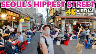 4K Seoul Walking Tour  Euljiro 3ga Hipjiro Drinking Alley [upl. by Thurston390]