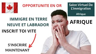 EXCLU🚨 RECRUTEMENT EN AFRIQUE NOUVEAU PROGRAMME POUR IMMIGRER AU CANADA [upl. by Kary994]