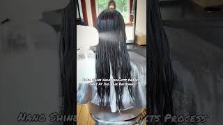 Nanoplasty Brisbane Japanese shiseido hair straightening BrisbaneBrisbane nanoplasty straightening [upl. by Ydnam]