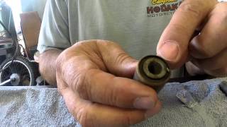 Hodaka Swingarm Bushing Removal [upl. by Odnalref]