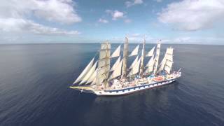 Royal Clipper amp Star Clipper in the Caribbean [upl. by Dailey]