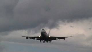 Boeing 747 Landing [upl. by Rudich]