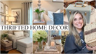 HOME DECOR IDEAS ON A BUDGET  THRIFT WITH ME HAUL amp HOW TO STYLE  THRIFTED HOME DECORATING IDEAS [upl. by Zeeba421]