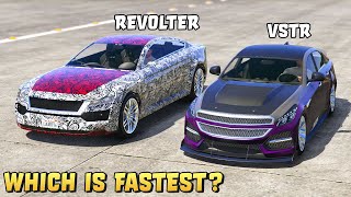 GTA 5  ALBANY VSTR vs UBERMACHT REVOLTER  Which is Fastest [upl. by Wein]