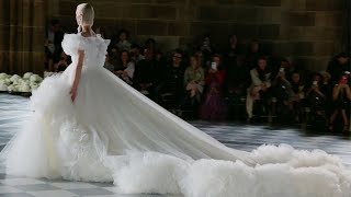 Giambattista Valli Bridal Spring 2025  Barcelona Bridal Fashion Week [upl. by Ateiram]