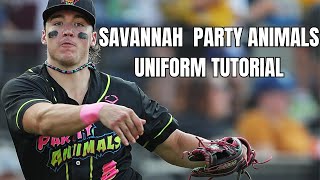 MLB The Show 23Savannah Party Animals Uniform Tutorial [upl. by Anifesoj]