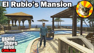 El Rubios Mansion free roam tour  GTA Online [upl. by Kirst623]