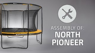 North Trampoline  ASSEMBLY Pioneer official [upl. by Kerk]