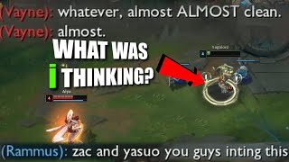 The Vayne Top Incident Zac Top Adventures [upl. by Haduhey]