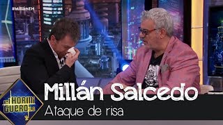 Una anécdota de Millán Salcedo provoca un ataque de risa a Pablo Motos  El Hormiguero 30 [upl. by Ahsial]