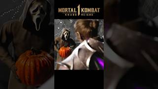 GHOSTFACE Happy Halloween Fatality 🔥 MK1 Khaos Reigns [upl. by Oman]