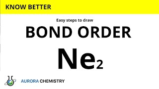 BOND ORDER of Ne2 molecule  Bond order of NEON MOLECULE [upl. by Aihsenod]