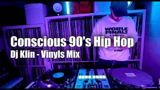 Conscious 90s Hip Hop Vinyl Mix [upl. by Eniahs]