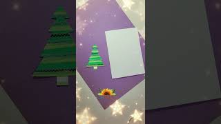 DIY Cartão de Natal passo a passo como fazer atividade christmas Natal fazer cartões [upl. by Naujyt374]