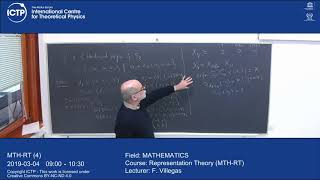 Representation Theory MTHRT Lecture 4 [upl. by Seana624]