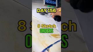 Lottery🎟️ lag gai 🤑🤩156 minivlog miniartvlog art commission artistlife shorts [upl. by Attikin]