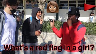 What’ your biggest red flag in a girl Boy edition🚩 [upl. by Illom627]