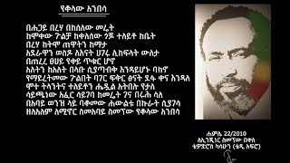 TEDDY AFRO  quot የቆላው አንበሳquot  ለኢንጂነር ስመኘው በቀለ  ሐምሌ 222010 [upl. by Bathilda]