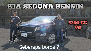 Konfigurasi Joknya Beda  Kia Sedona Bensin 2019 Versi Canada  Review  Harga Rental [upl. by Broddie]